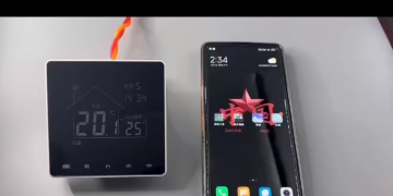 镜面温控器WiFi连接教程