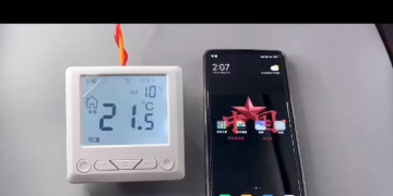 按键款WiFi温控器连接教程