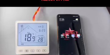 大屏液晶温控器WiFi连接教程