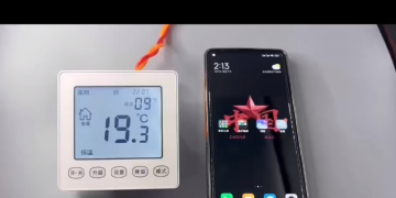 触摸款WIFI温控器连接教程
